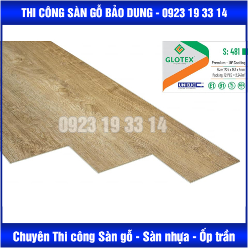 sàn nhựa 4mm hèm khoá
