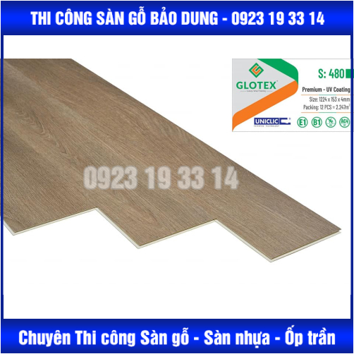 sàn nhựa 4mm hèm khoá
