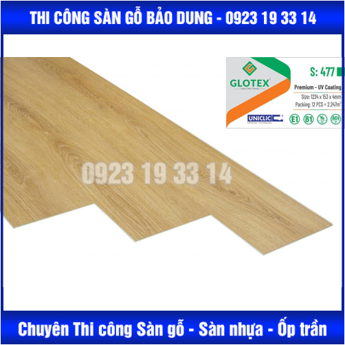 sàn nhựa 4mm hèm khoá
