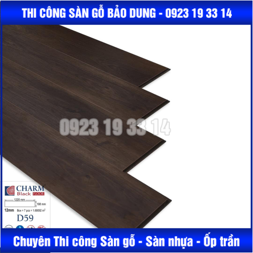 Charm 12mm cốt đen