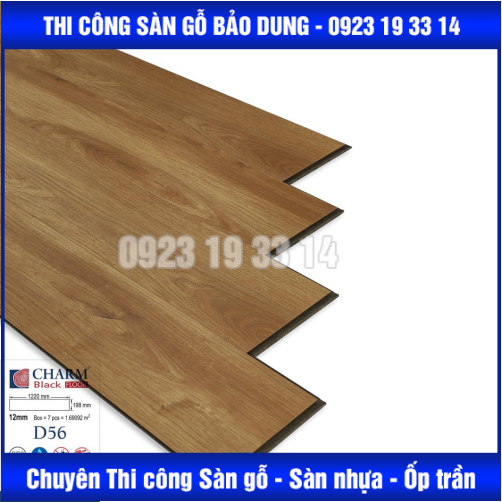Charm 12mm cốt đen
