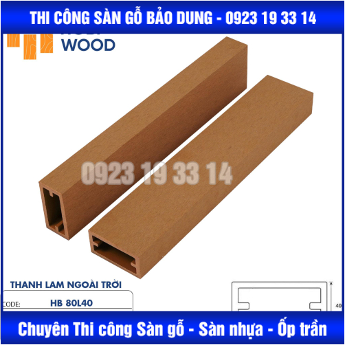 lam hộp ngoài trời