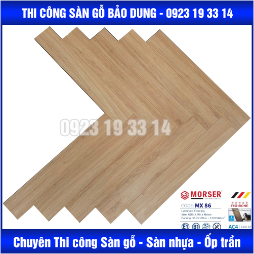 Sàn xương cá morser