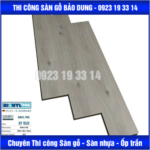 Sàn Gỗ Binyl Pro 12mm