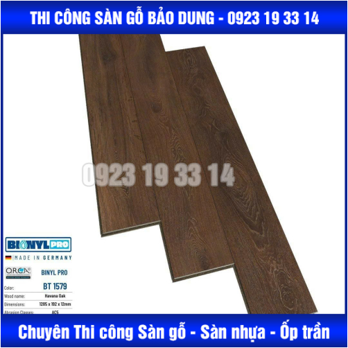 Sàn Gỗ Binyl Pro 12mm