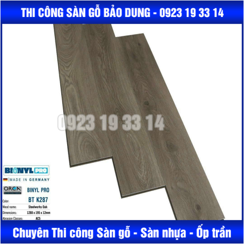 Sàn Gỗ Binyl Pro 12mm