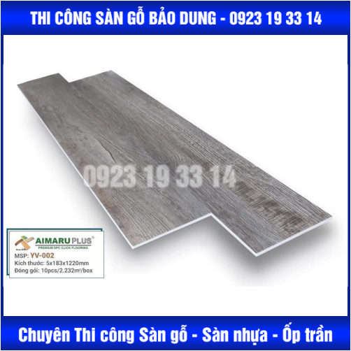 Sàn nhựa chịu chống mối mọt AIMARU