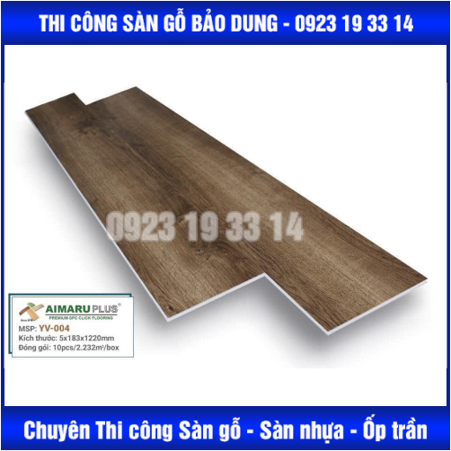 Sàn nhựa chịu chống mối mọt AIMARU