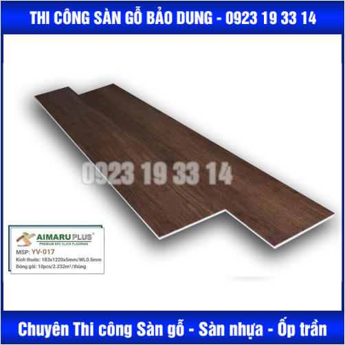 Sàn nhựa chịu chống mối mọt AIMARU