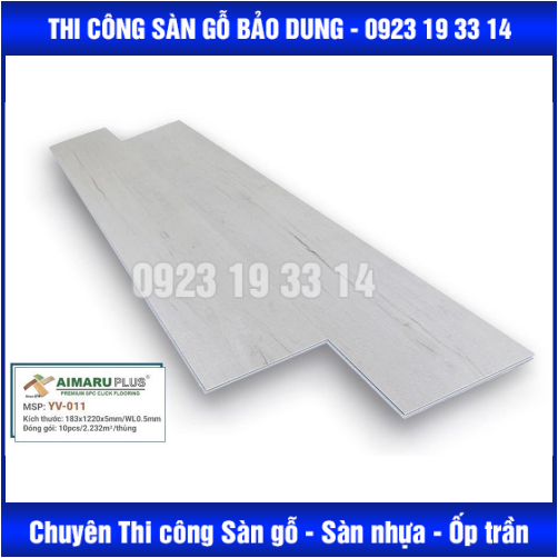 Sàn nhựa chịu chống mối mọt AIMARU