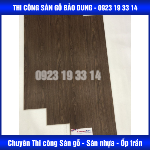 sàn nhựa hèm khoá kosmos 4mm