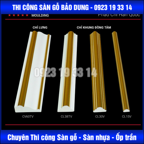 phào chỉ hàn quốc
