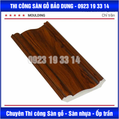 phào chỉ vân gỗ