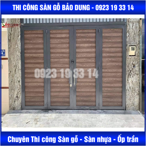cổng ngoài trời