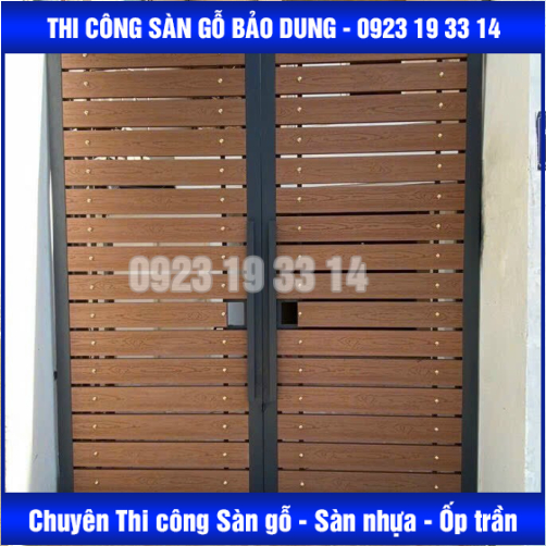 cổng ngoài trời