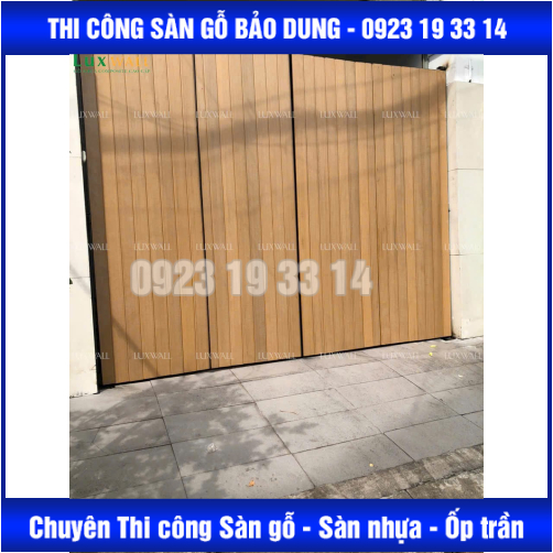 cổng ngoài trời