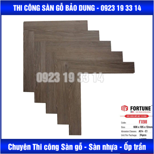sàn gỗ xương cá Fotuner