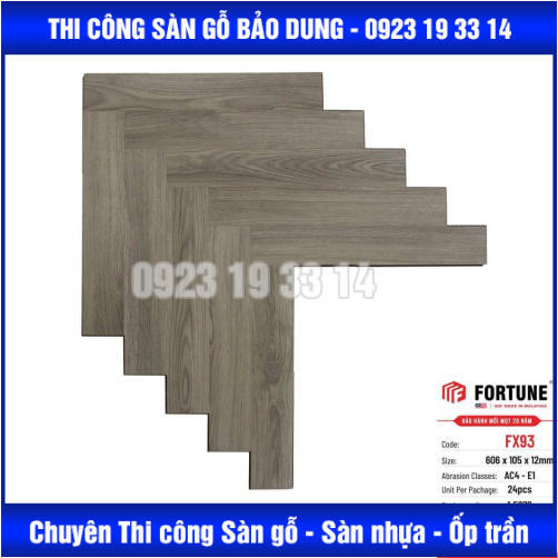 sàn gỗ xương cá Fotuner