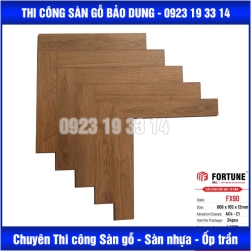 sàn gỗ xương cá Fotuner
