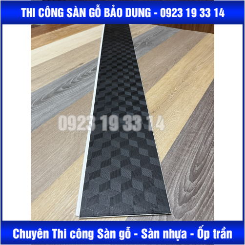 sàn  nhựa hèm khoá 5mm