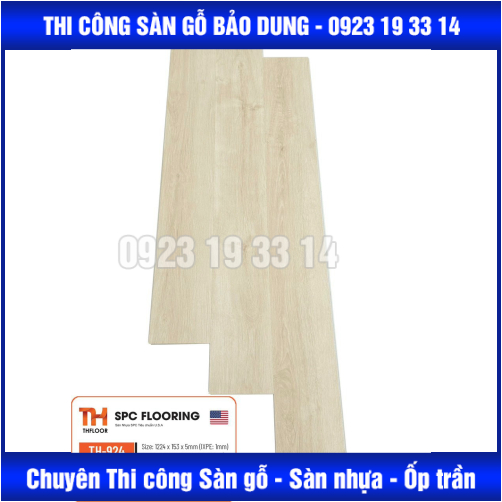 sàn  nhựa hèm khoá 5mm