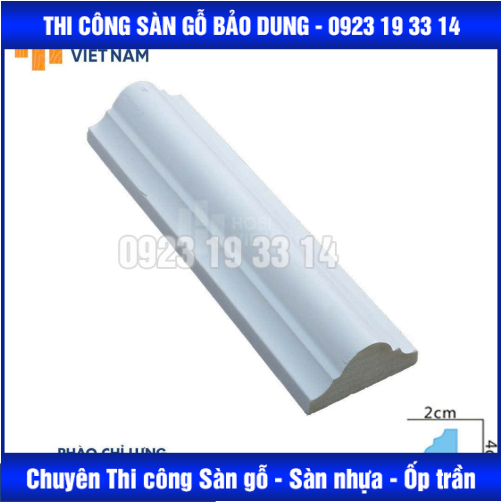 phào chỉ trắng trang trí