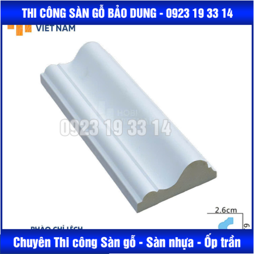 phào chỉ trắng trang trí