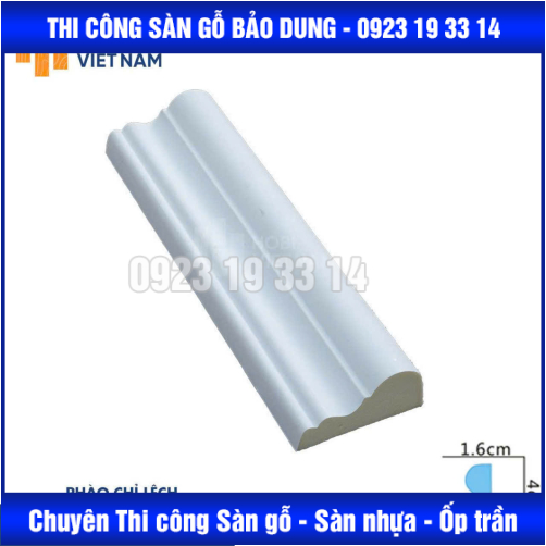 phào chỉ trắng trang trí