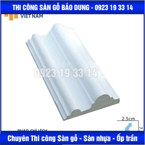 phào chỉ trắng trang trí