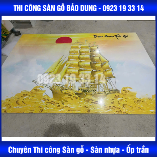 tranh tráng gương